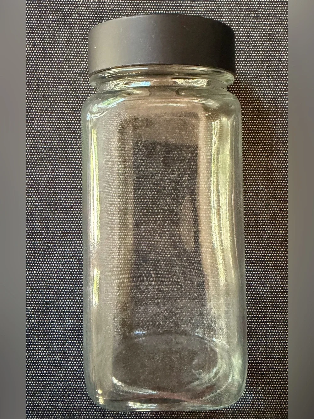 NWT Neat Method Glass Spice Jars - Set of 10 - Matte Black